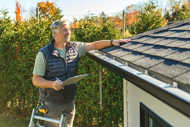 Professional Roof Replacement technician working in Saint Ann, MO